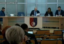 Skupština KS-a osudila dizanje tri prsta ispred Državnog parlamenta