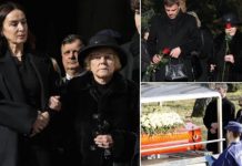 PRIZORI SA SPROVODA LOME SRCE / Sva Ćirina djeca na jednom mjestu: Njegovu Zdenku držala je kći Barbara, a sin Miroslav jedva je suzdržavao suze