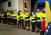 Federalna specijalizirana jedinica za spašavanje iz ruševina otputovala u Tursku