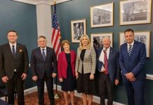 Članovi Predsjedništva BiH u Washingtonu sa Odborom za vanjske poslove Senata SAD-a
