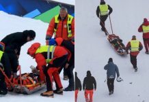 Slavni skakač Peter Prevc doživio stravičan pad na Planici, helikopterom ga spašavali