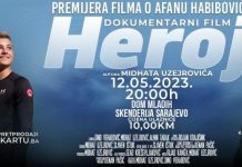 Premijera dokumentarnog filma ‘Heroj’ 12. maja u Sarajevu