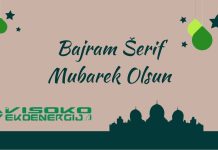 JP Visoko Ekoenergija: Bajram Šerif Mubarek Olsun