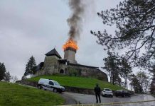 Požar na Starom gradu u Velikoj Kladuši prouzrokovao veliku štetu