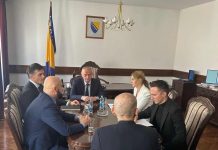 Ramo Isak i Vahidin Munjić sa delegacijom Ambasade Sjedinjenih Američkih Država u BiH