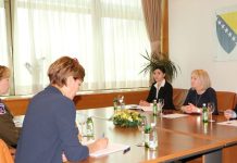 Krišto i McGaha razgovarale o saradnji BiH i NATO štaba u Sarajevu