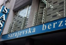 Sarajevska berza: Na današnjem trgovanju ostvaren ukupan promet od 29.975.219,90 KM