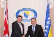 Brkić – Heappey: Ujedinjeno Kraljevstvo ostaje predano pružanju podrške sigurnosti i prosperitetu BiH