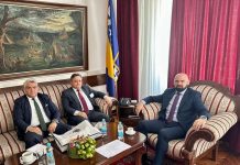 Ministar Isak se sastao sa savjetnicima za unutrašnje poslove pri Ambasadi Republike Turske