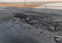 Ukrajinci pogodili most Čonhar koji povezuje Krim s regijom Herson