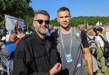 Emir Sulejmanović rođen u šumi 1995., danas na Maršu mira