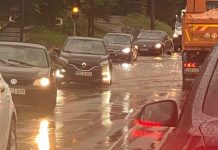 POTOP U SARAJEVU: Ceste pod vodom, na pojedinim dionicama usporen saobraćaj: POGLEDAJTE KAKO TRENUTNO IZGLEDA GLAVNI GRAD BiH