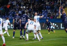 Željezničar prekinuo crni niz: Golom Krpića u 93. minuti savladao Široki Brijeg