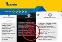 BH Pošta upozorava korisnike: Ne nasjedajte na lažne SMS poruke o prispijeću paketa!