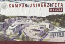 Data urbanistička saglasnost za gradnju kampusa Univerziteta u Tuzli