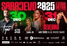 Sarajevo će ponovo biti centar regiona, traži se krevet više, organizirani dolasci iz cijele BiH na centralni novogodišnji doček uz Severinu